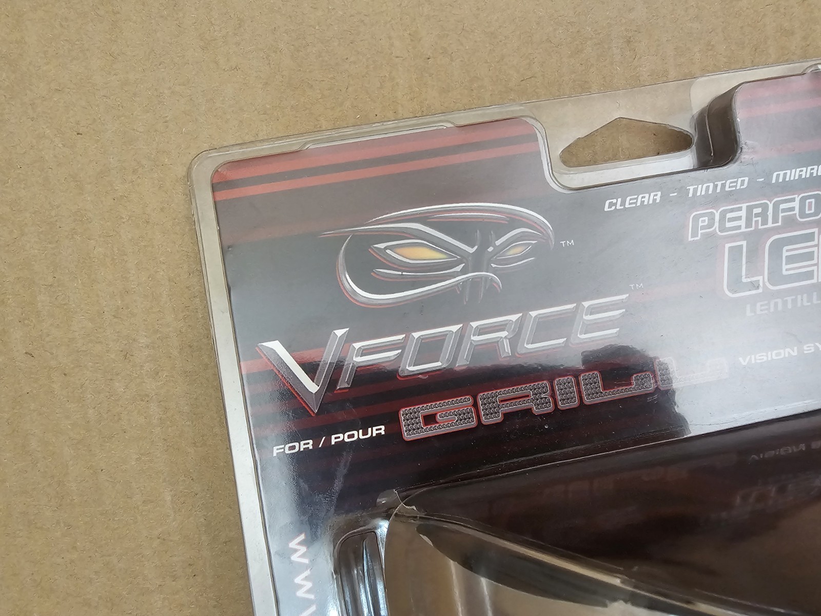 V-FORCE GRILL PAINTBALL GOGGLE - BLACK W/ Gray LENS Size 2