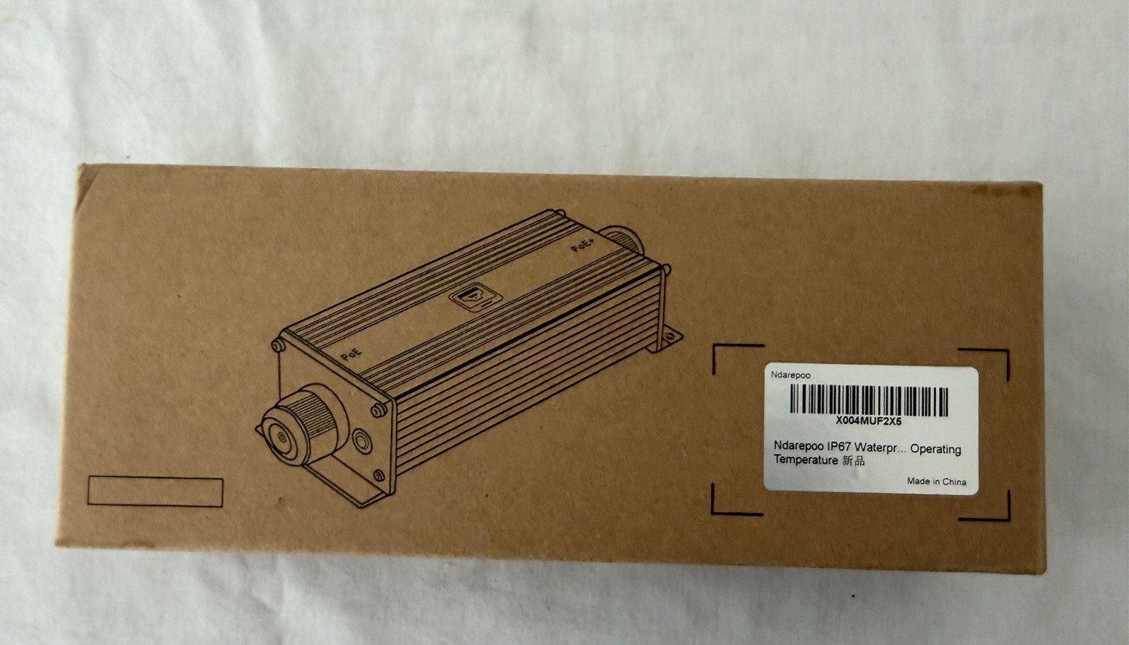 Industrial IP67 Waterproof PoE Extender 90w WP-IPE 102