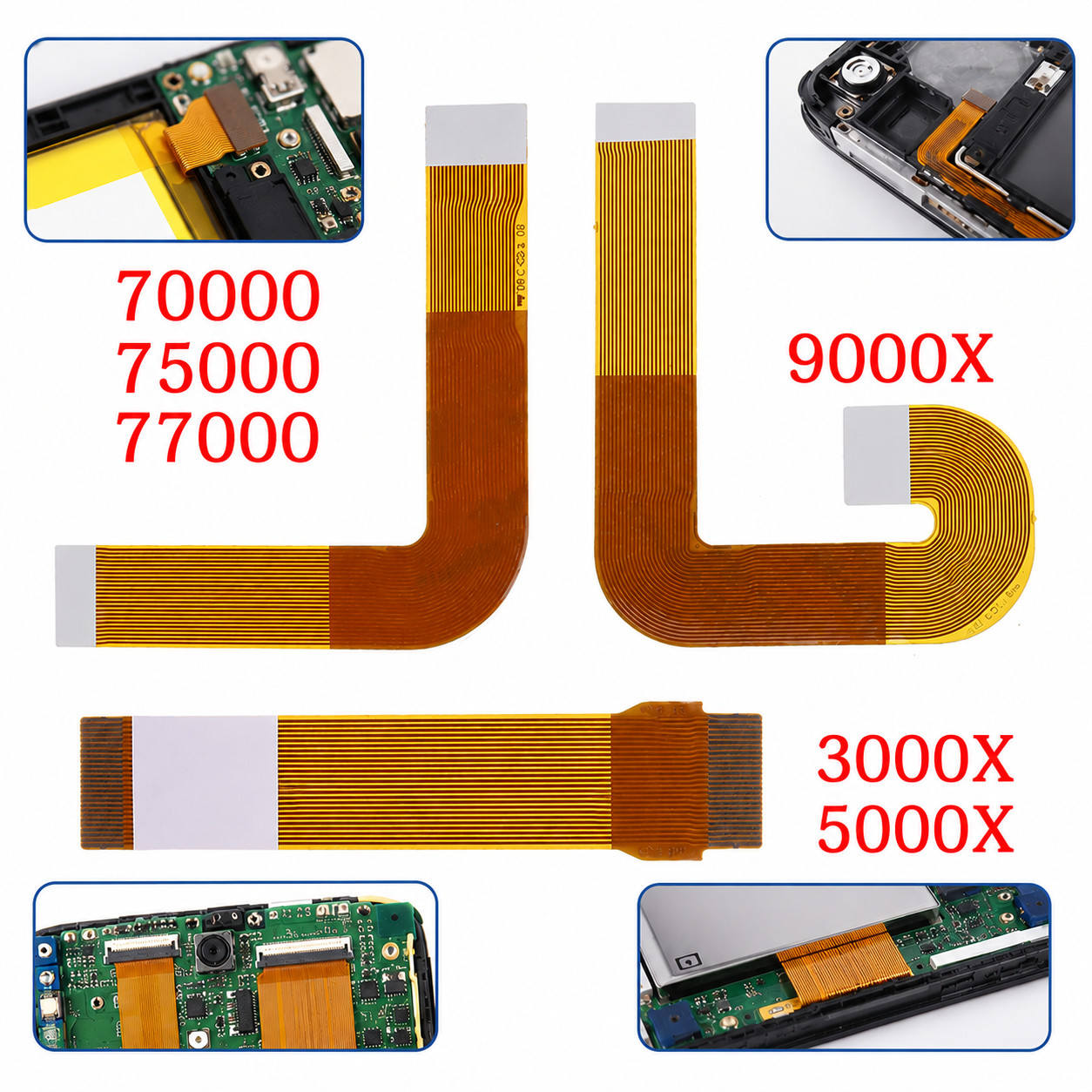 Laser Lens Drive Flex Ribbon Cable For Sony PlayStation 2 PS2 Slim 30k 70k 90k