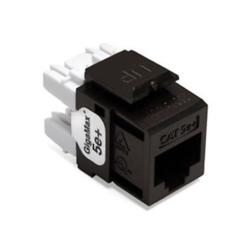 Leviton 5G110-RB5 Category 5e Plus QuickPort Snap-In Connector - Brown 🌟NEW🌟