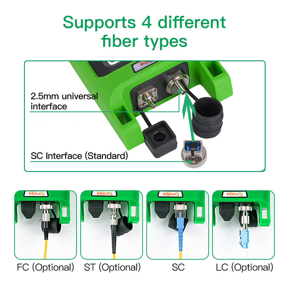 FTTH Fiber Cable Tester KPV-53 OPM +KFI-40V Identifier +KLS-35 Light Source