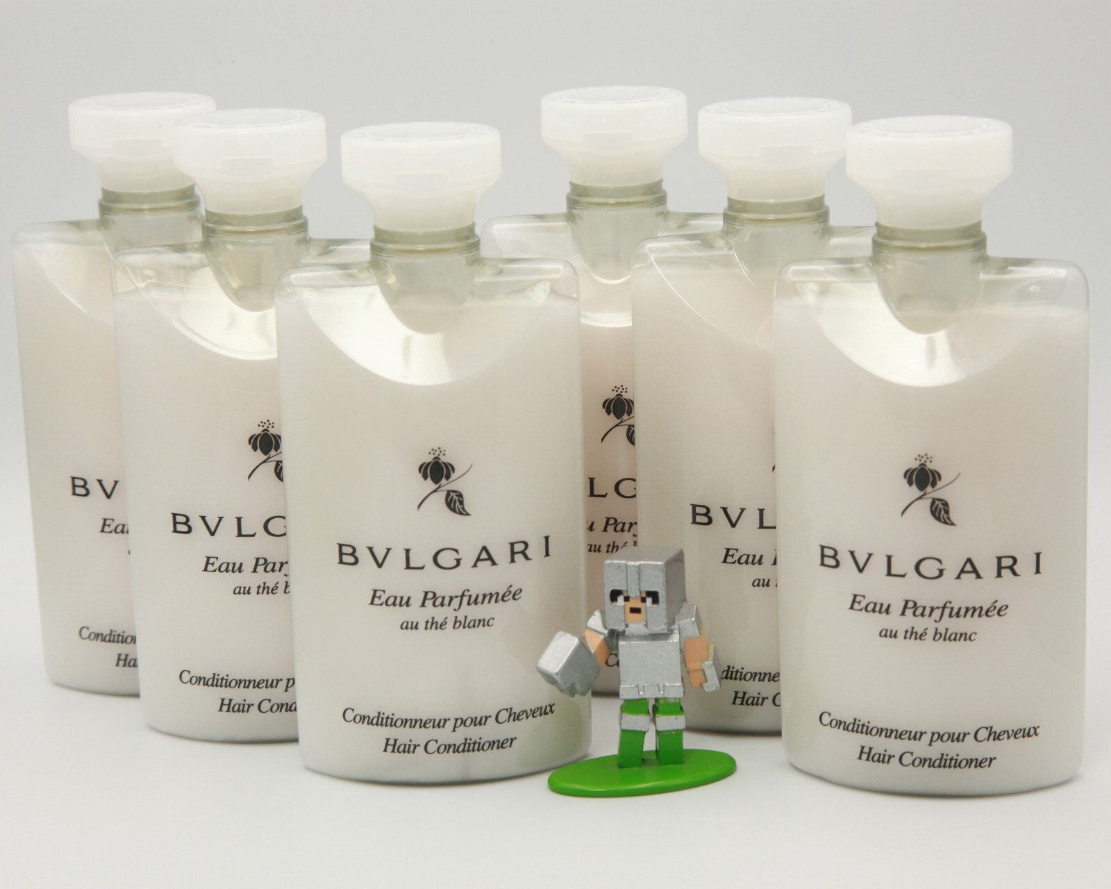 BVLGARI White Tea (Au The Blanc) Hair Conditioner, Pack of 6 - 6x75ml