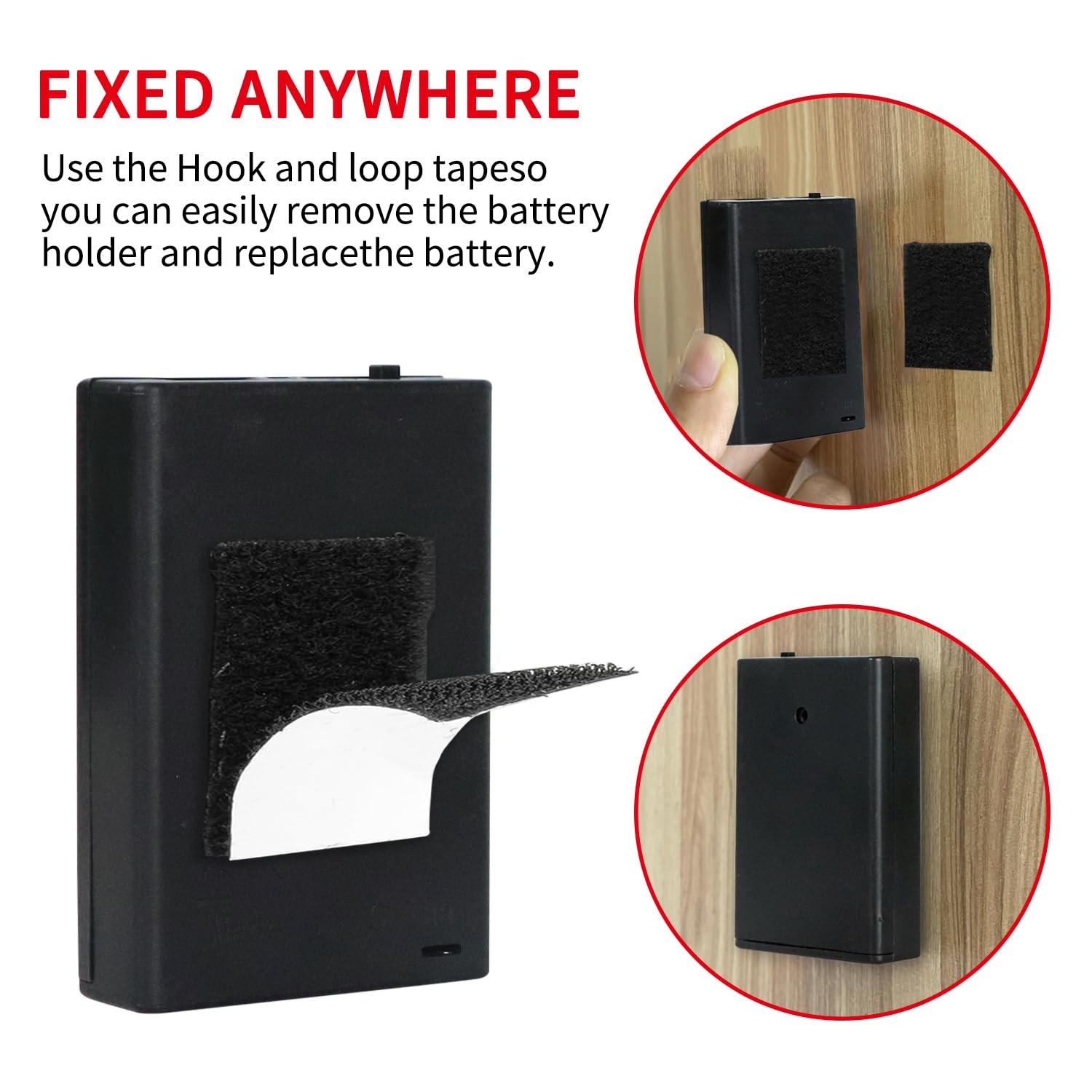 WYTUDTE 3 AA Battery Holder, 3 Pack Portable USB Pack，4.5-5V USB...