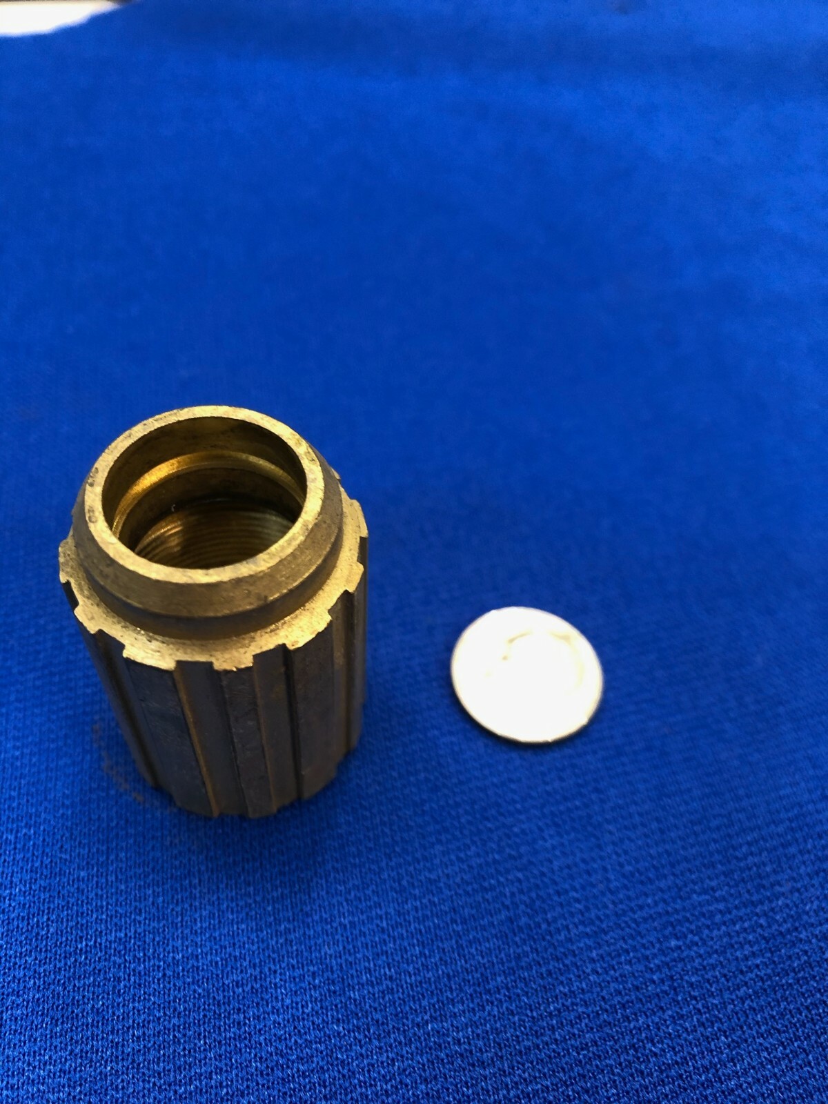 Airco Torch Tip NUT SS-A192 OEM Very Old Vintage Stock $26 seal seat