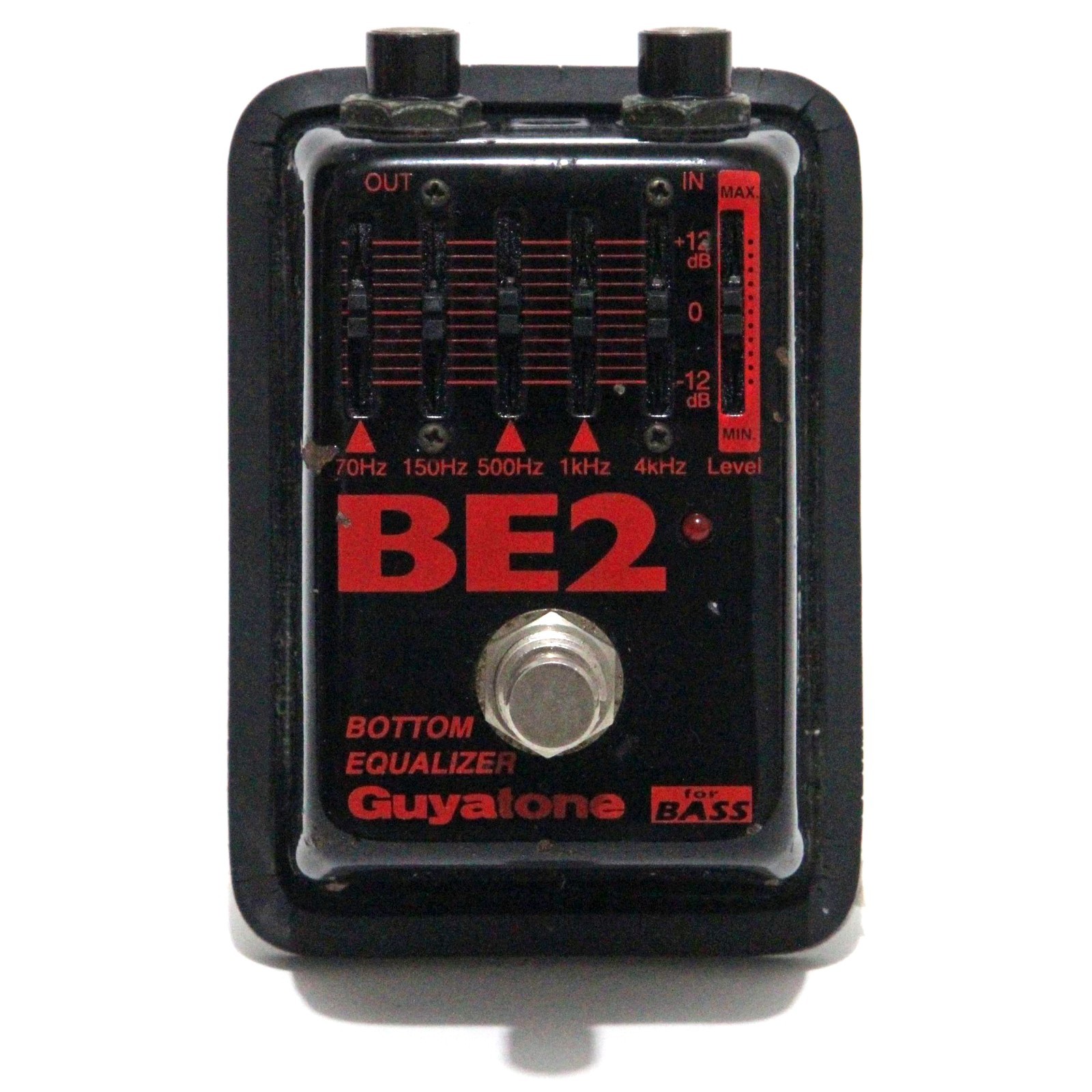 Guyatone BE2 BOTOM EQUALIZER for BASS Made in Japan Bass Guitar Effect Pedal