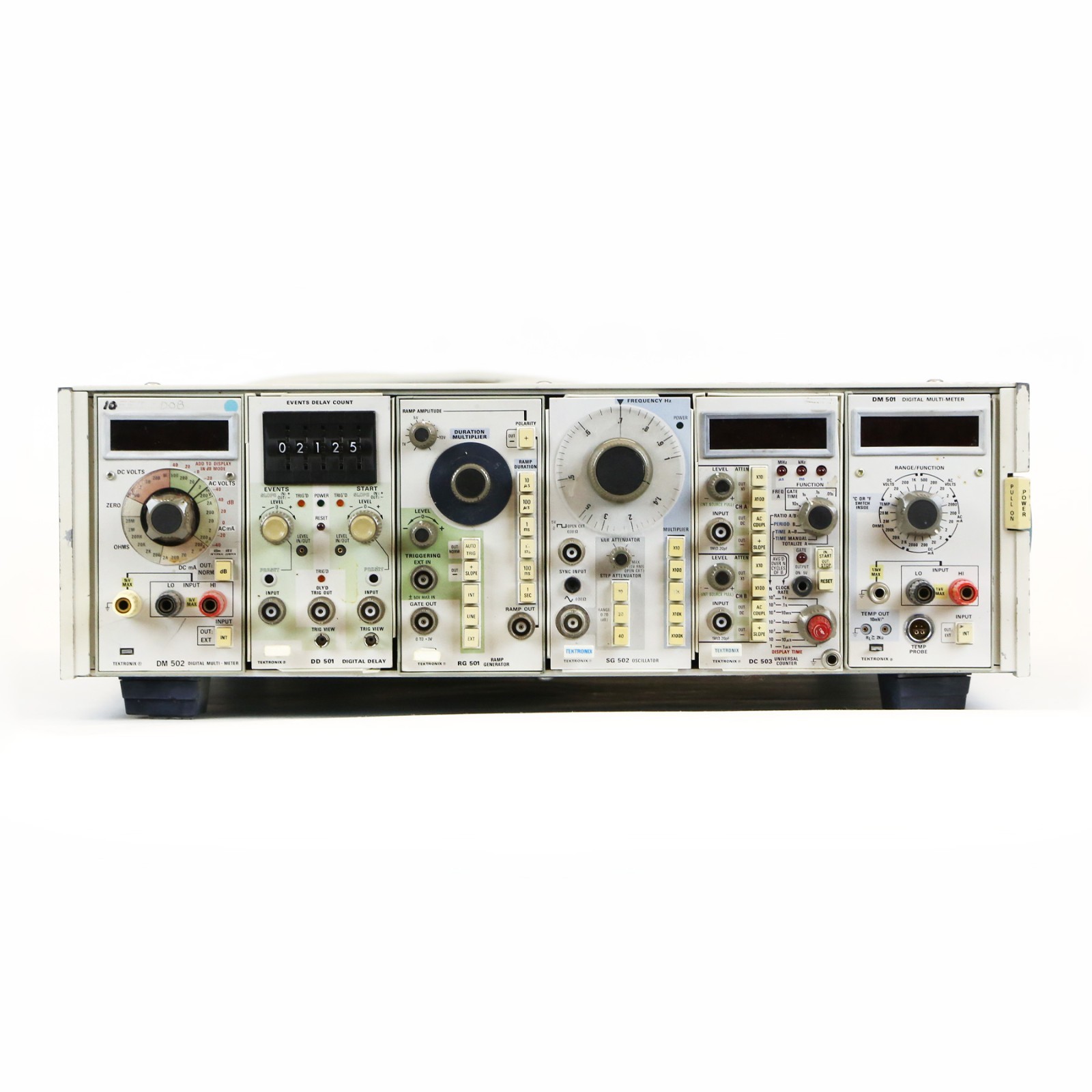 1970s Tektronix Model TM-500 Series Modular Unit 70s TM500 Multimeter Oscillator