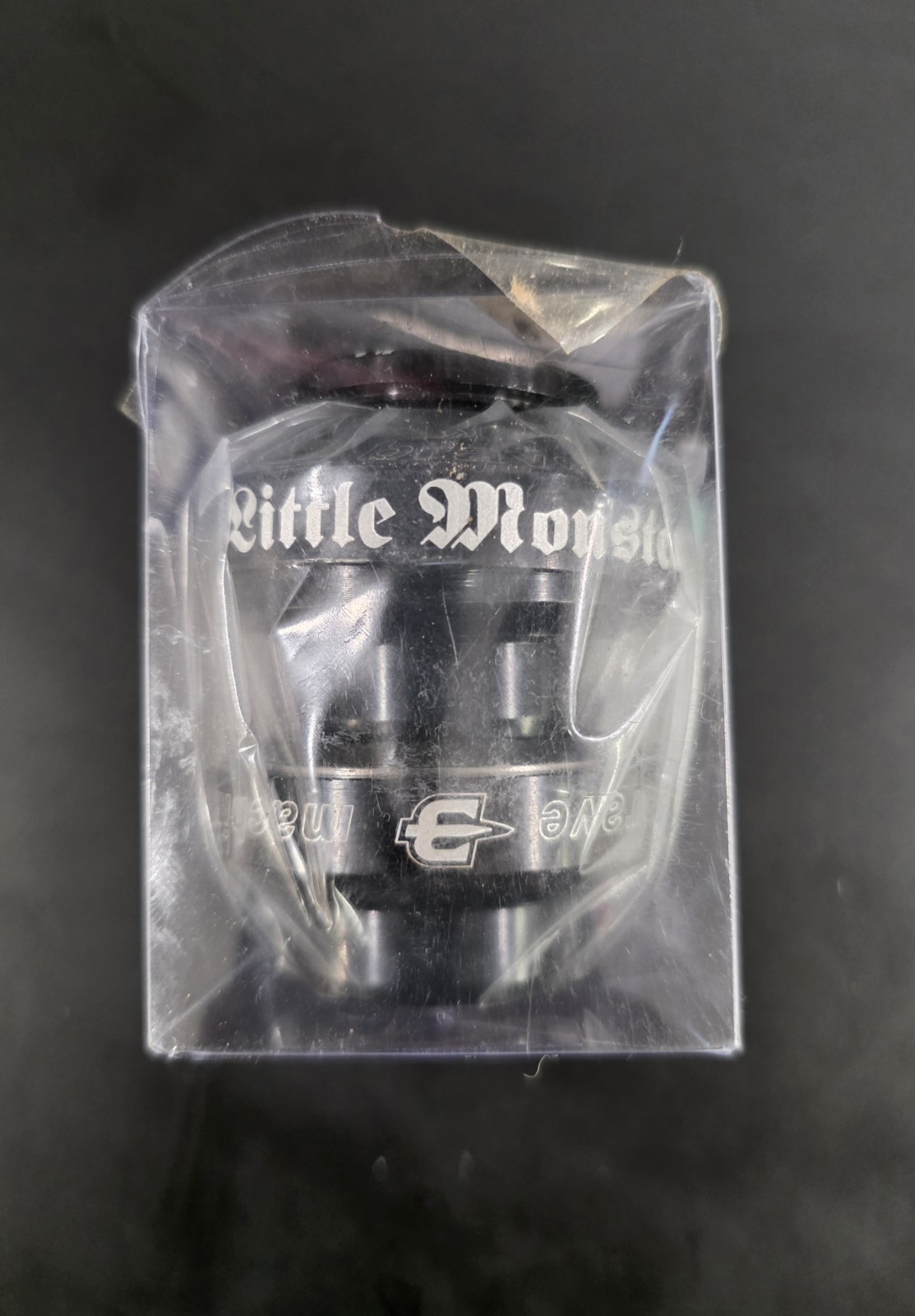Brave Machine Little Monster Headset NOS RARE 1 1/8"
