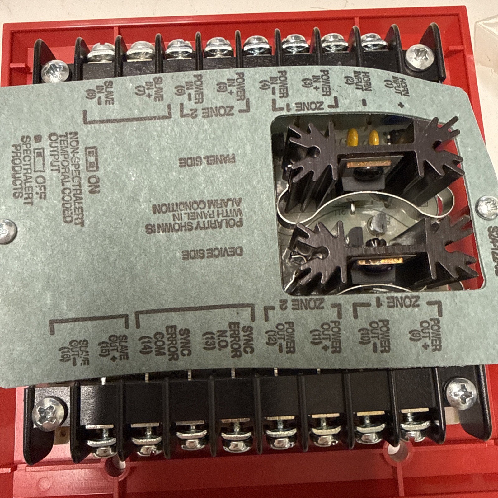 System Sensor MDL Synchronization Circuit Module in Red