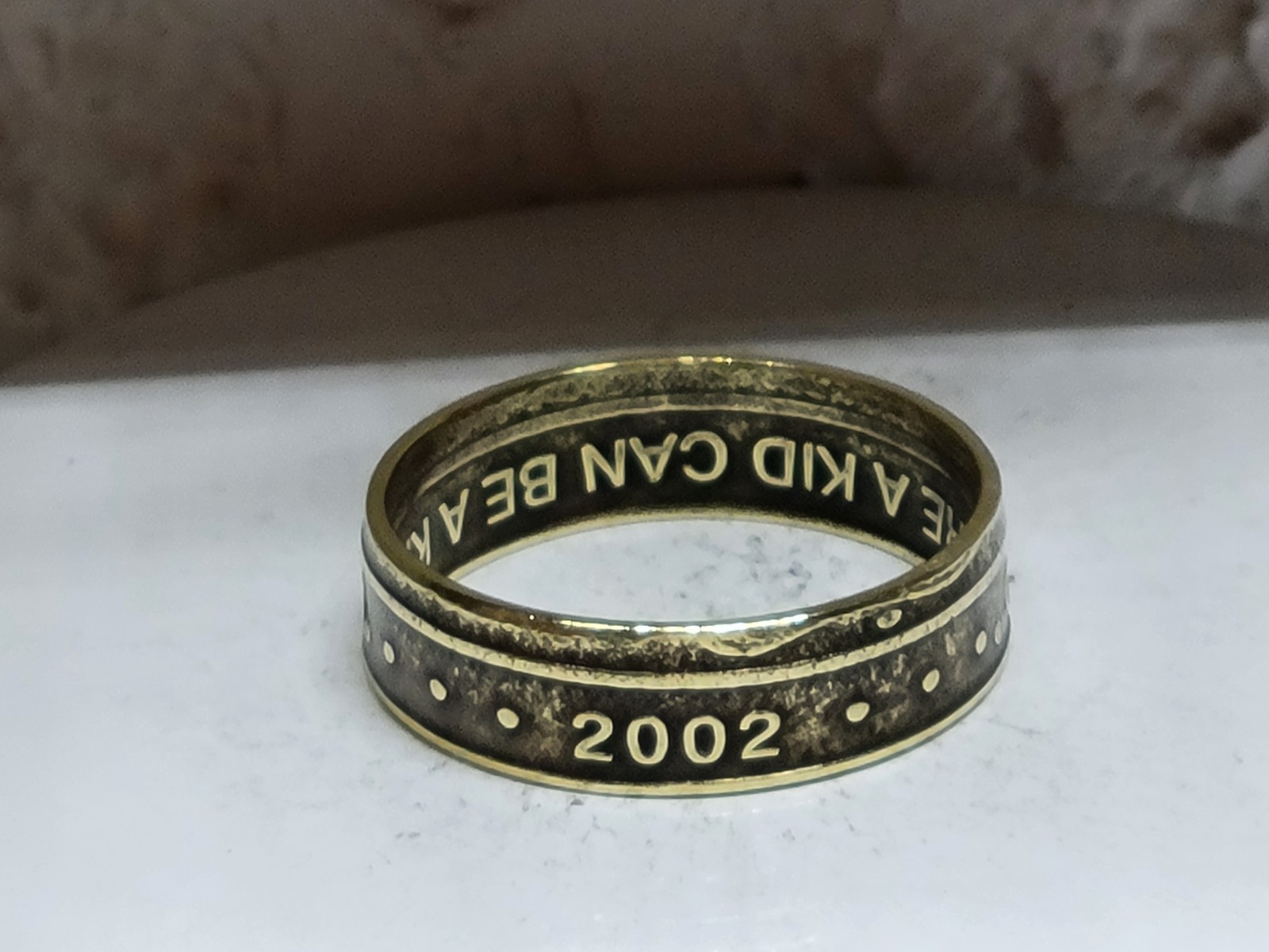 CHUCK e CHEESE - 2002 - Size 11 Token Coin Ring