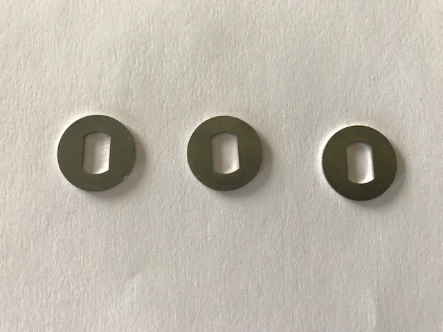 (3) Newell Stainless Steel Handle Washer 440, 447 & 454