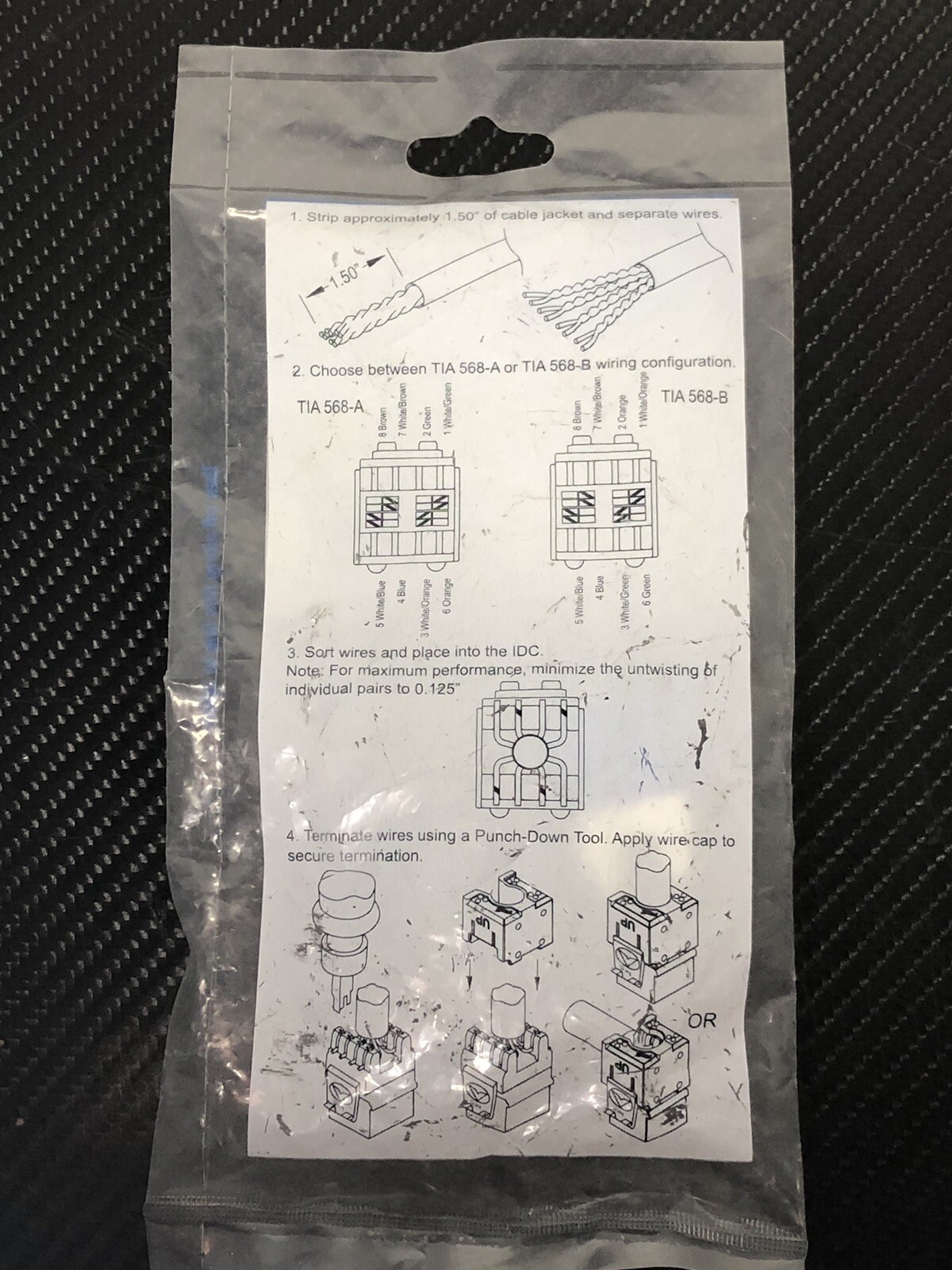 ICC ICC-IC1078GABL / Module CAT6A- HD, Blue Connector - NEW! FAST!