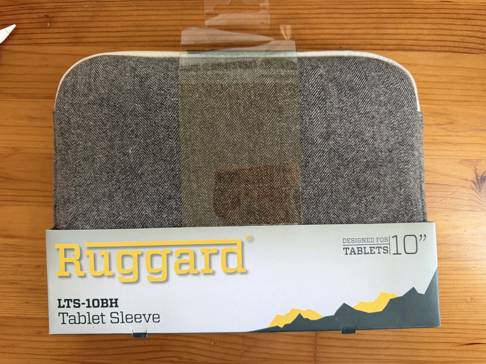 Ruggard 10" Tablet Sleeve LTS-10BH Brown Herringbone  Brand-New