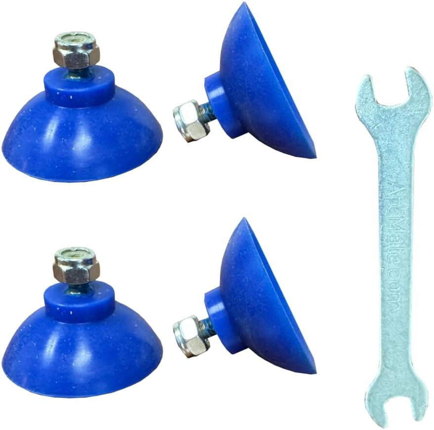EZ Reacher Replacement Gripper Cups -  Safe Indoor Reacher Grabber Tips Part for