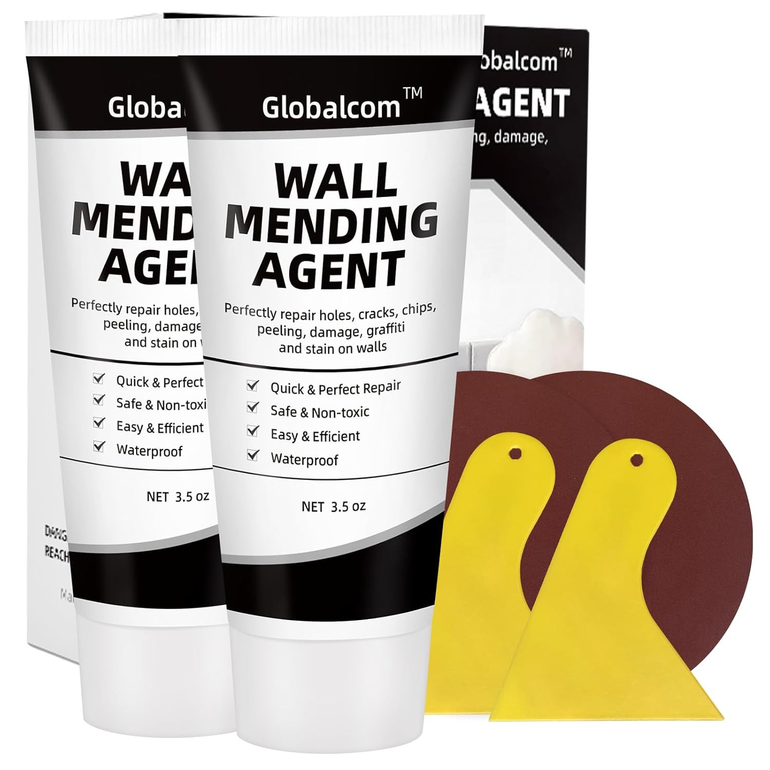 Drywall Repair Kit Spackle Wall Repair Kit Drywall Putty for Filling Holes and C