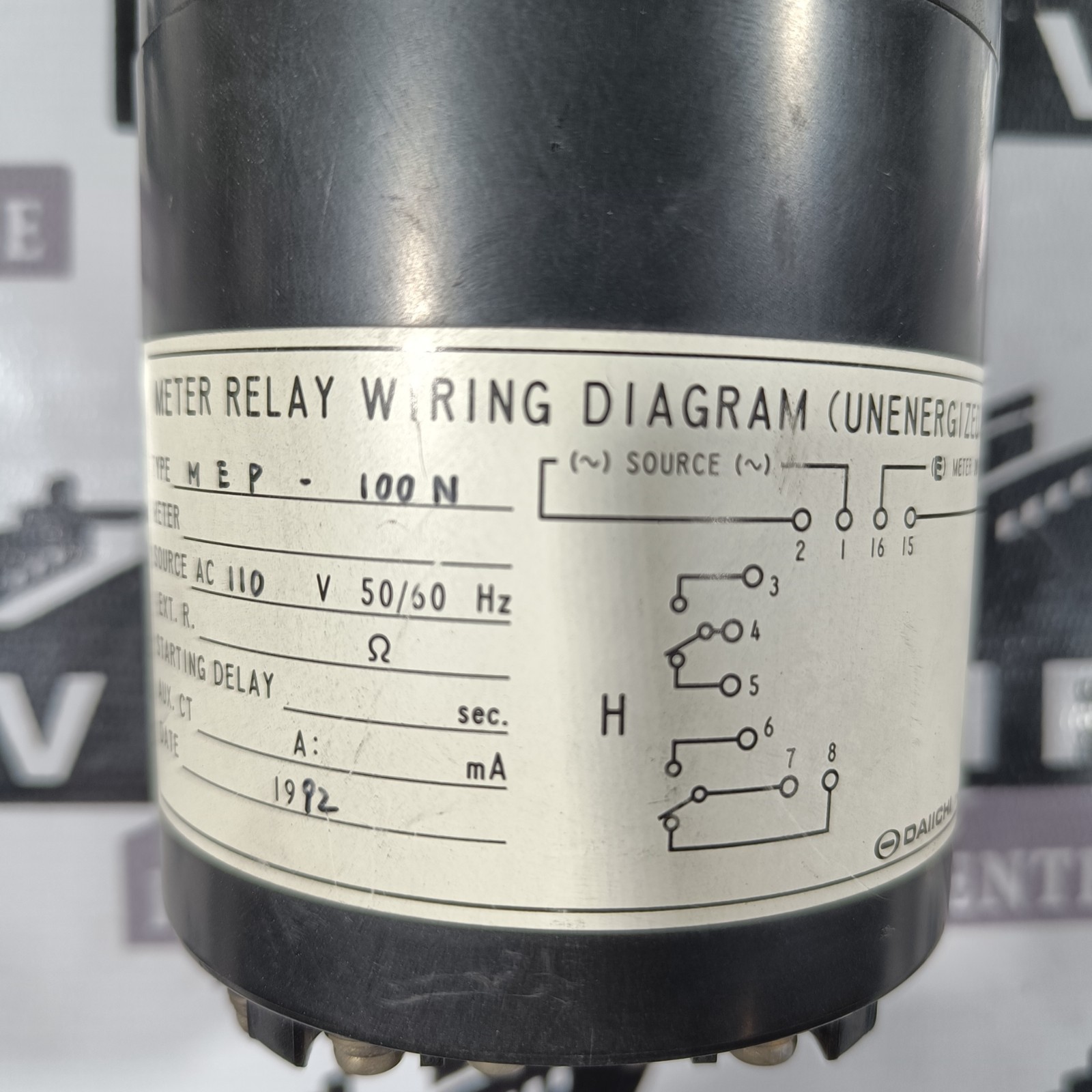 DAIICHI MEP-100M METER FREE FAST SHIPPING