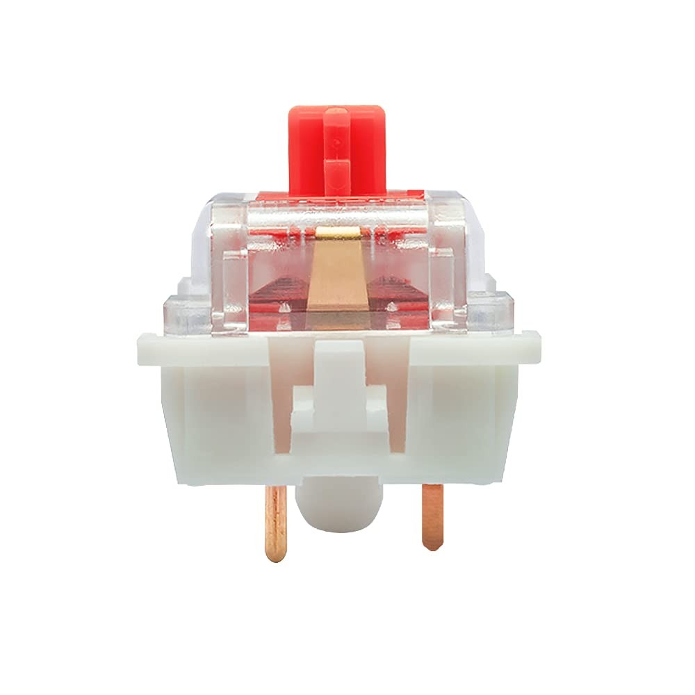 Gateron KS9 Red Linear Mechanical Keyboard Switches 3Pin WhiteBase RGB