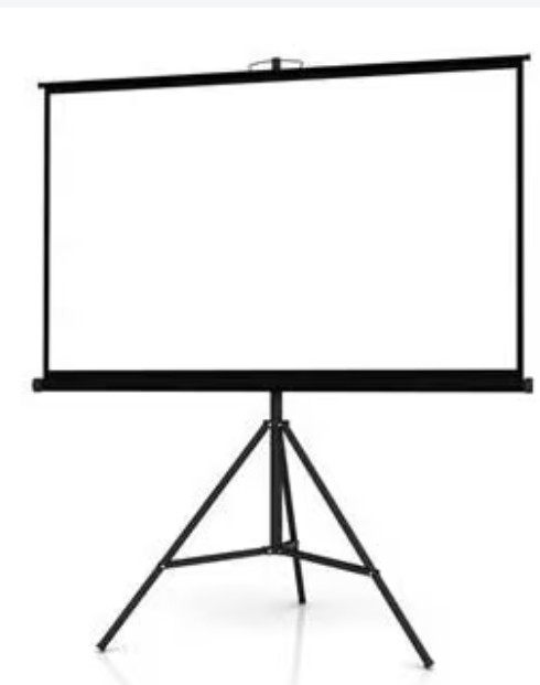 Mustang SC-T80D43 Tripod Screen 80 diag. (46x62) - Video [4:3] - Matte White - 1
