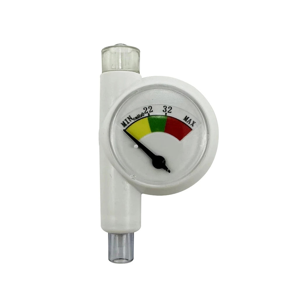 Endotracheal Intubation Balloon Pressure Gauge Saturation Detection Device ET Cu