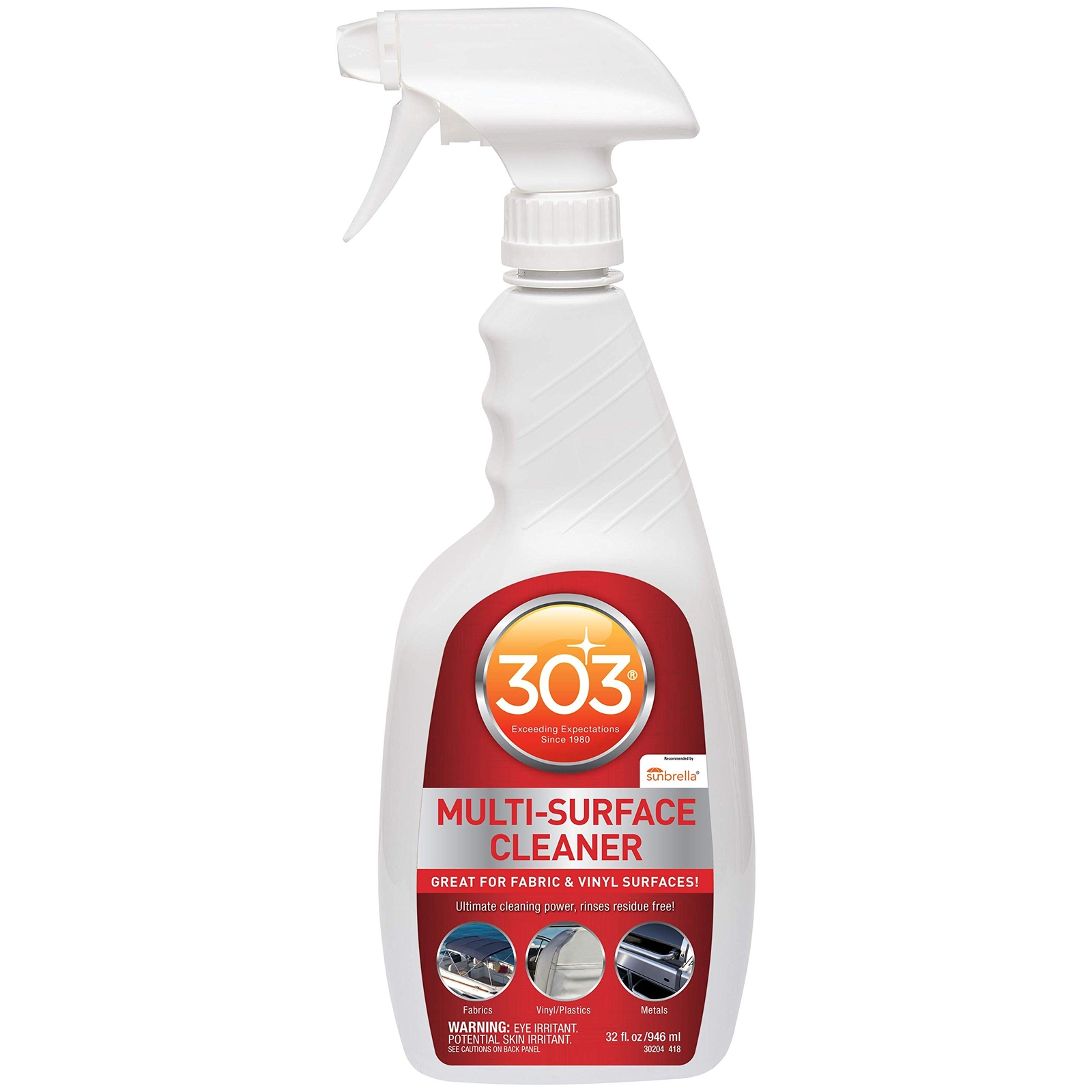303 Marine Multi Surface Cleaner 32 Oz Cleans and Brightens All Surfaces