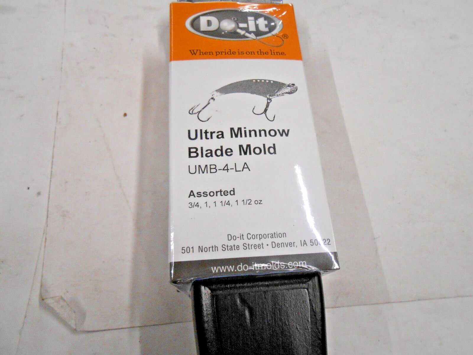 3518 Do-It Ultra Minnow Blade Mold Free Shipping