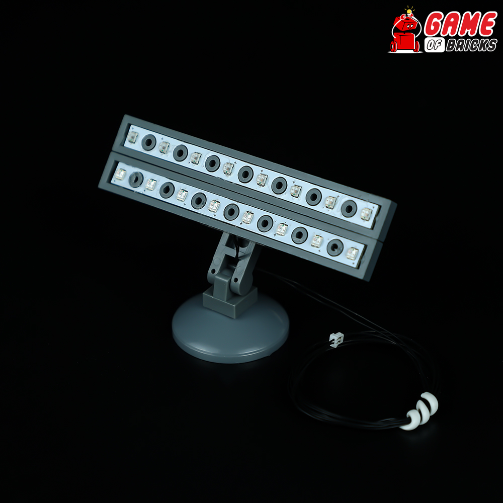 Square Spotlights for LEGO® sets (Pack of 2 - USB Connector)