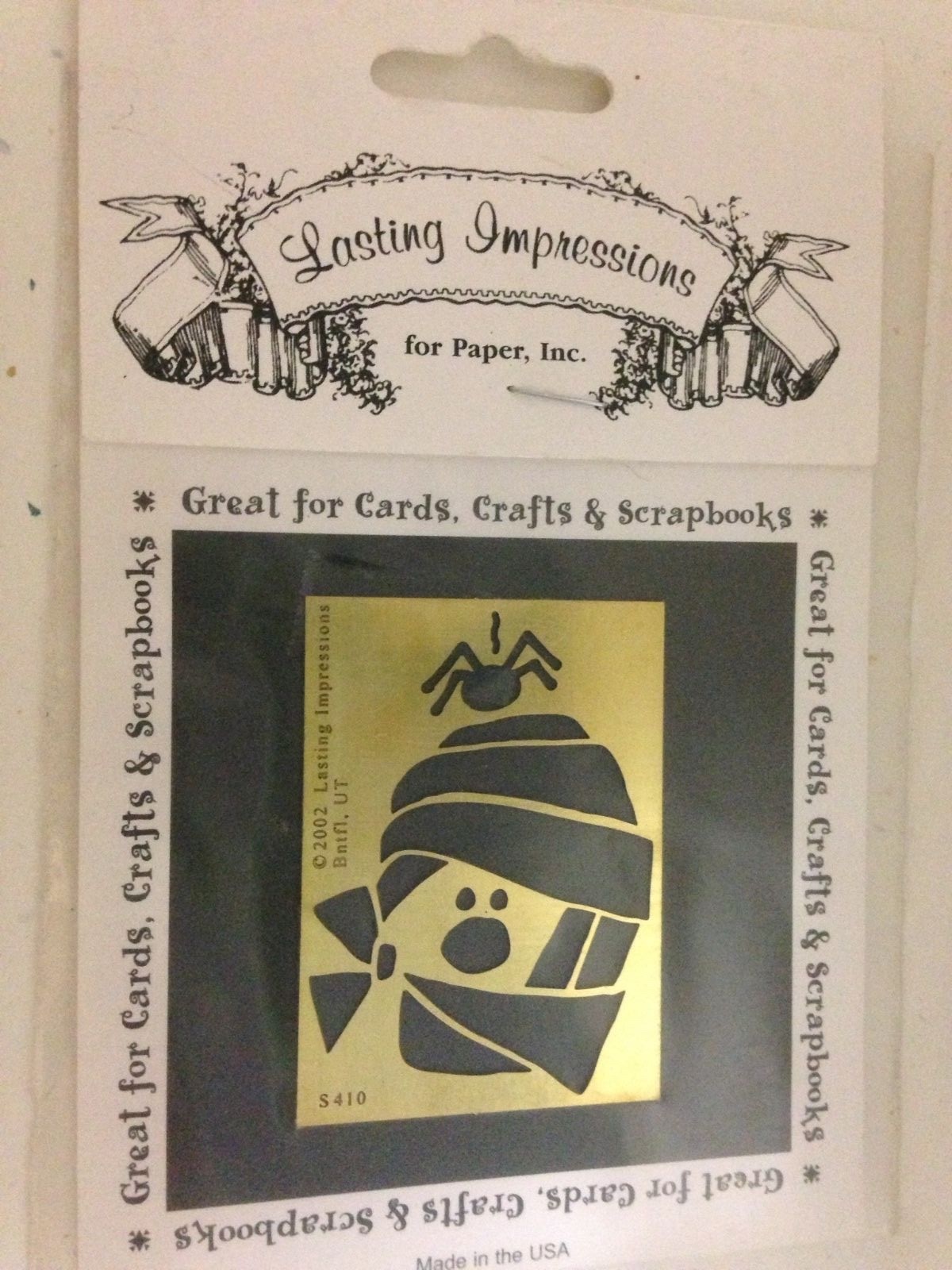 Lasting Impressions Brass Stencils Halloween - S410 - NEW