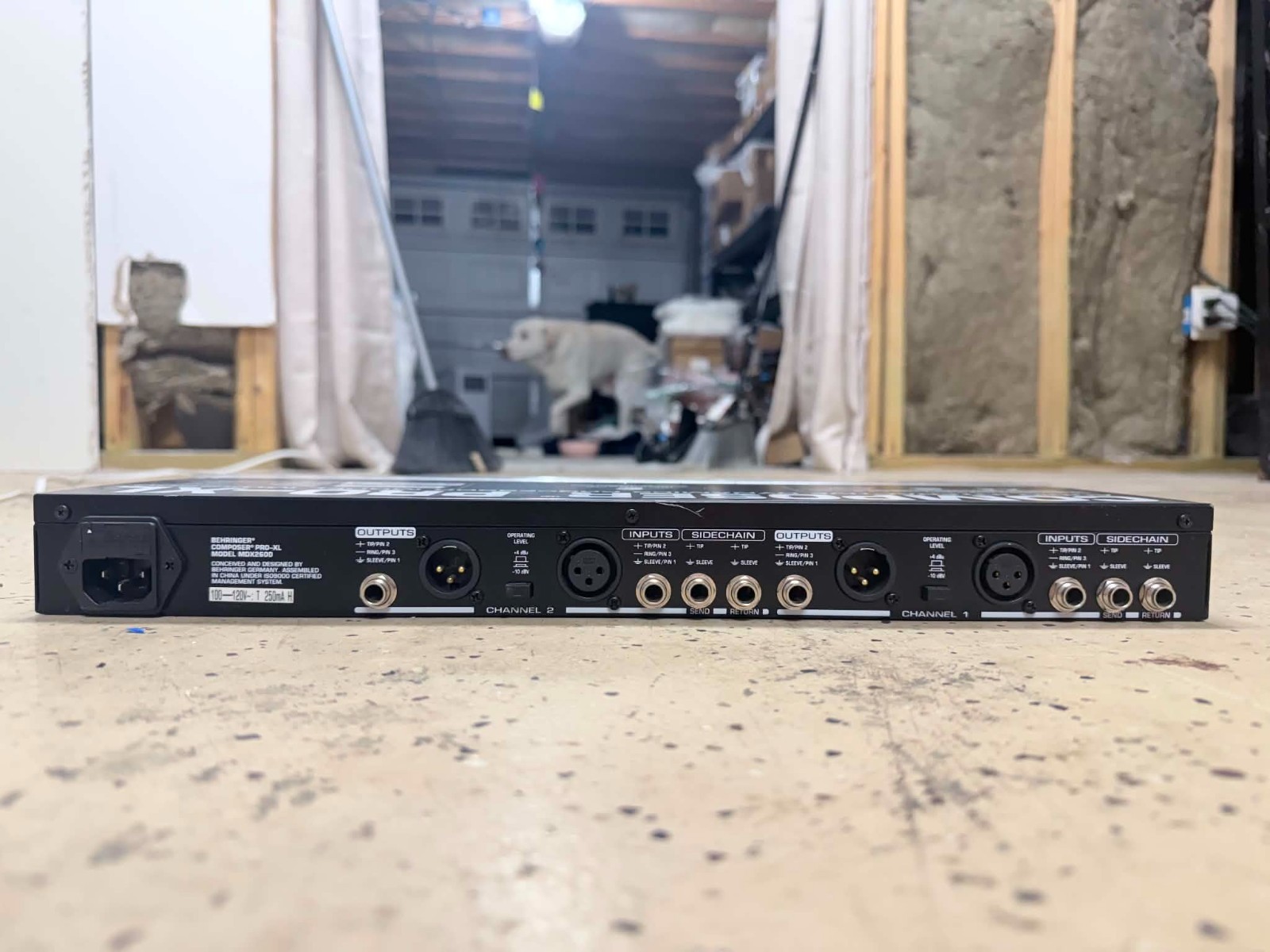 Behringer Composer PRO-XL MDX2600 XLR Analog Compressor Limiter | Tested Working