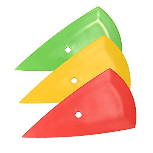 3 PCS Go Corner Contour Squeegee for Vinyl, PPF Vinyl Wrap Window Tint
