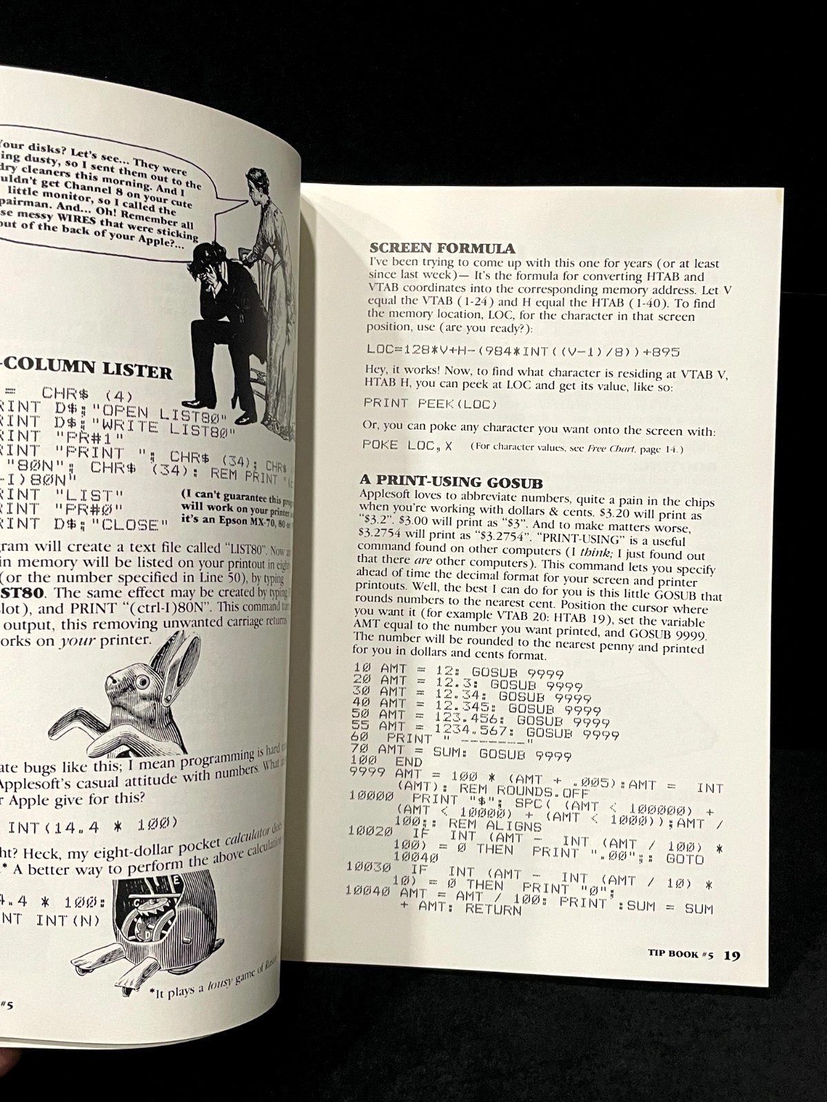 1980 Apple in Depth Catalog/1982 Beagle Bros Micro Software Apple Mechanic