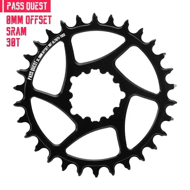 Direct Mount Chainring 0mm Offset Wide Narrow Teeth Chainwheel 30T-48T for SRAM
