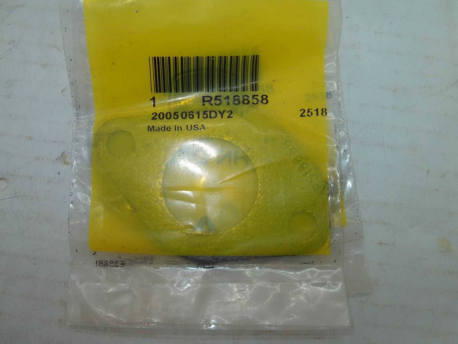 JOHN DEERE - GASKET, EGR - R518858 -   LGSH13BX3