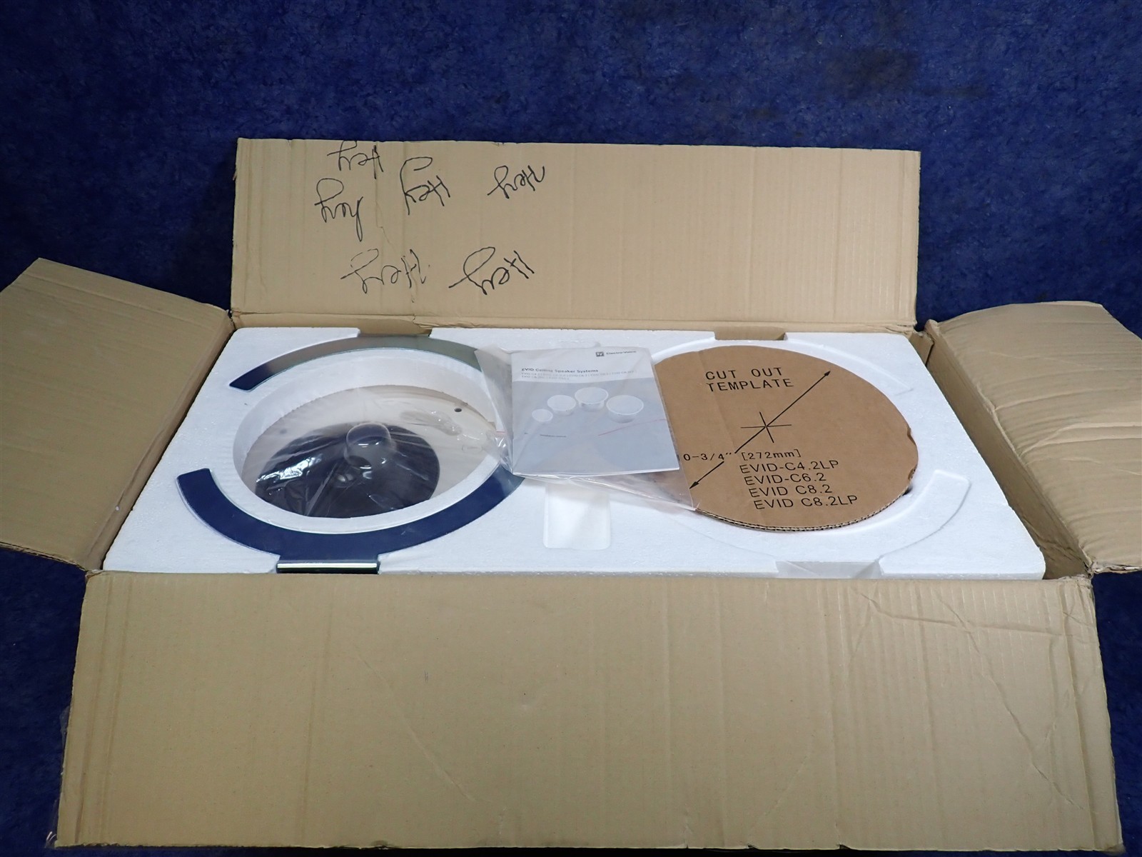 Electro Voice EVID C6.2 6.5" Ceiling SINGLE Speaker, White (Q28)