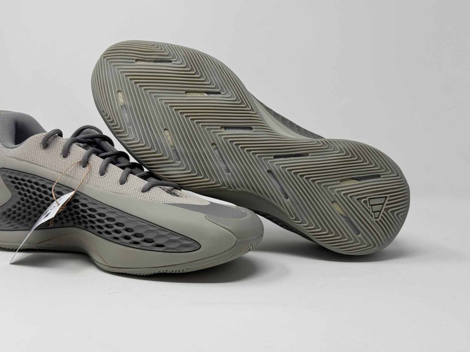 Anthony Edwards A.E.1 Low Adidas Metallic Grey Dove Grey Men's Shoes JS1775