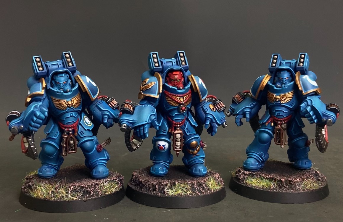 Warhammer 40K Smpa Aggressors Space Marines Blood Angels Presale Painted Gallery