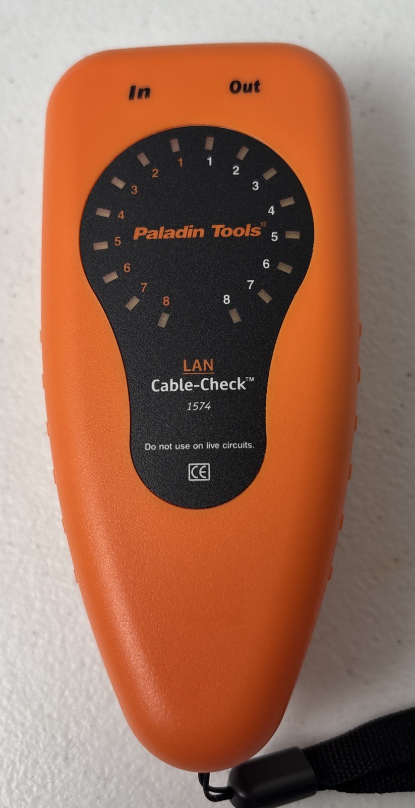 Paladin Tools 1574 LAN Cable-Check RJ45 Network Ethernet Cable Wire Tester