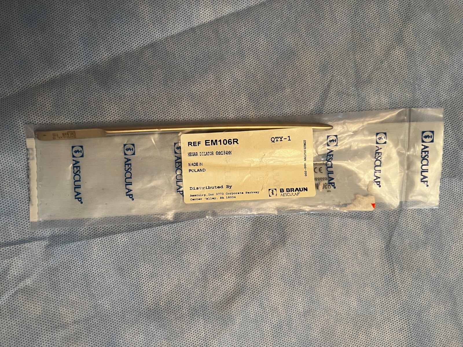 Aesculap Hegar. Dilator