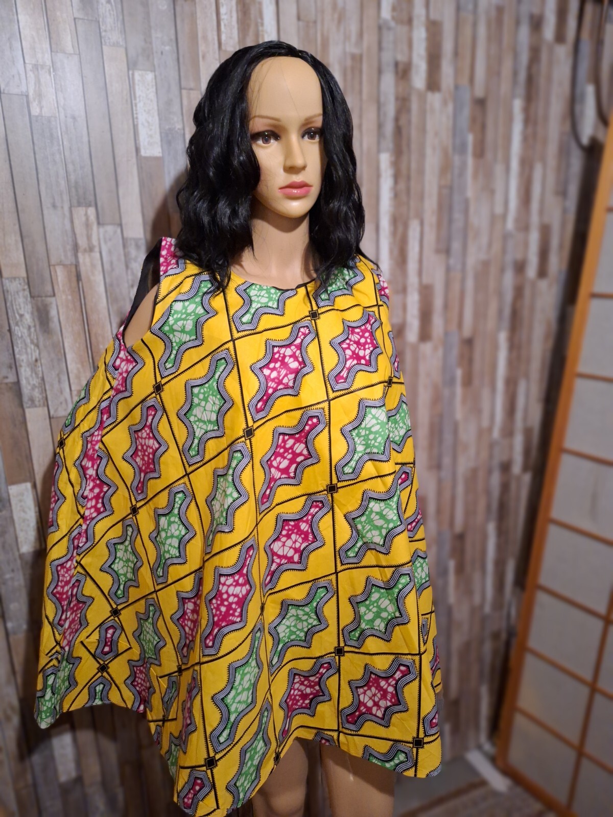 African Wax Print Top Size 12 To 14