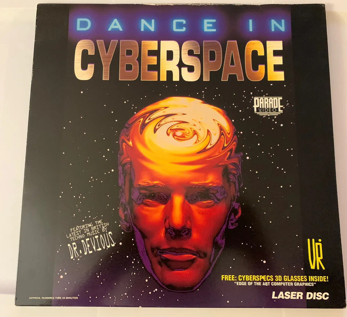 Dance In Cyberspace LaserDisc 1992 Dr Devious British Techno Music