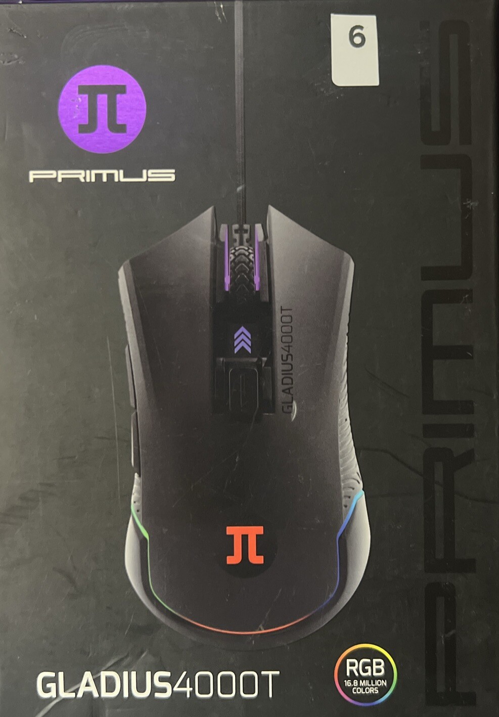 Primus Gladius 4000t Gaming Mouse (N73482-2) New Sealed