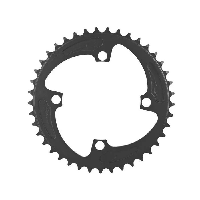 MCS 104BCD 4 Bolt Chainring Black 38T
