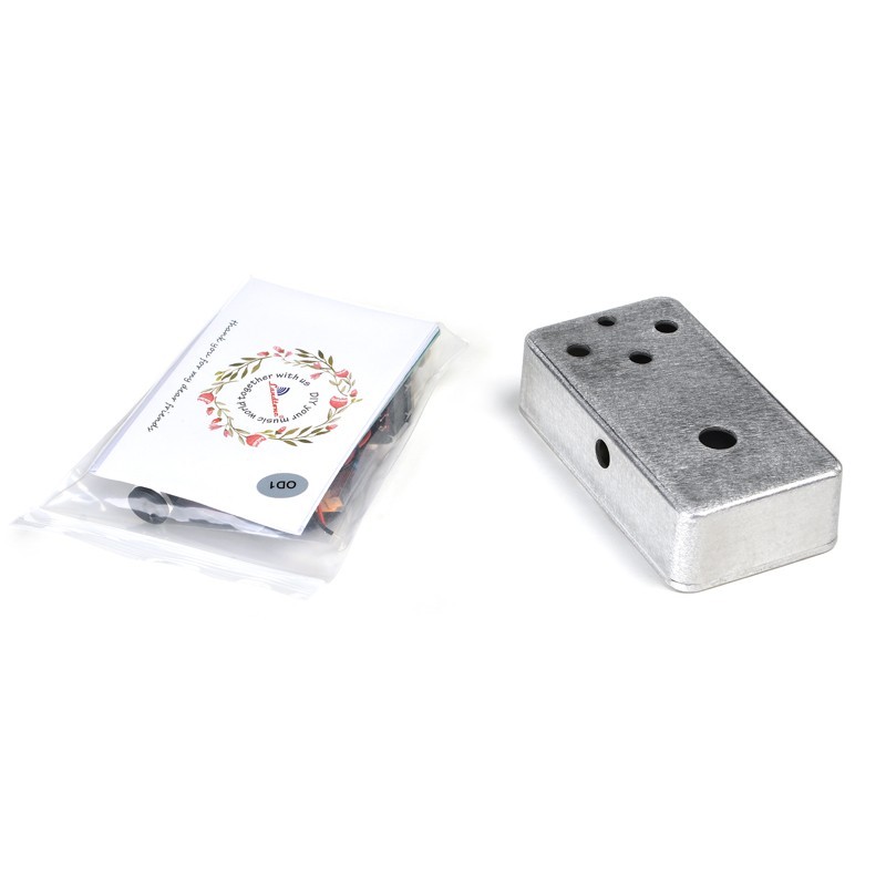 DIY LANDTONE Overdrive Guitar Pedal All Kits With1590B and 3PDT9PIN Foot Switch