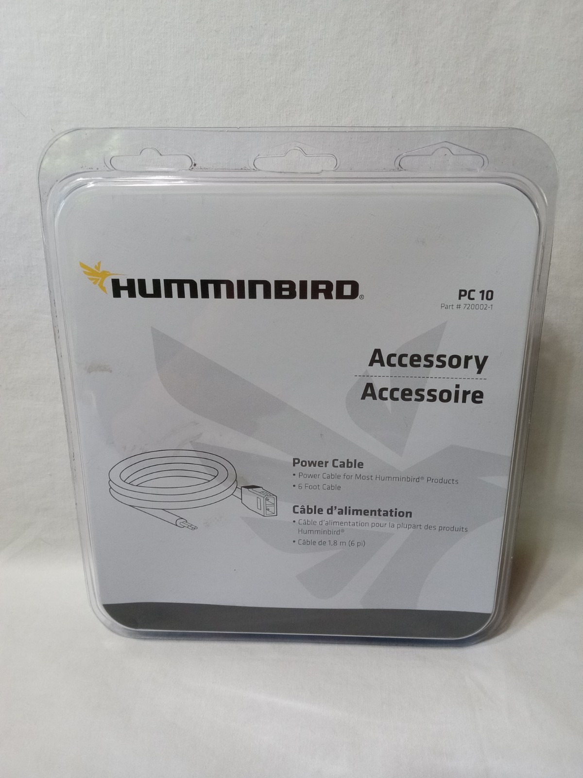 New Genuine Humminbird PC-10 Power Cable 720002-1
