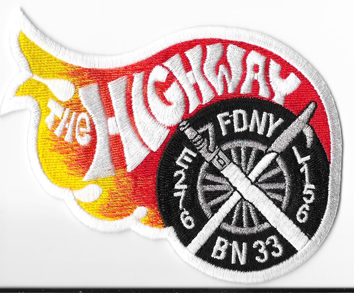 New York Fire Department (FDNY) Engine 276 Ladder 156 Battalion 33 Patch V1