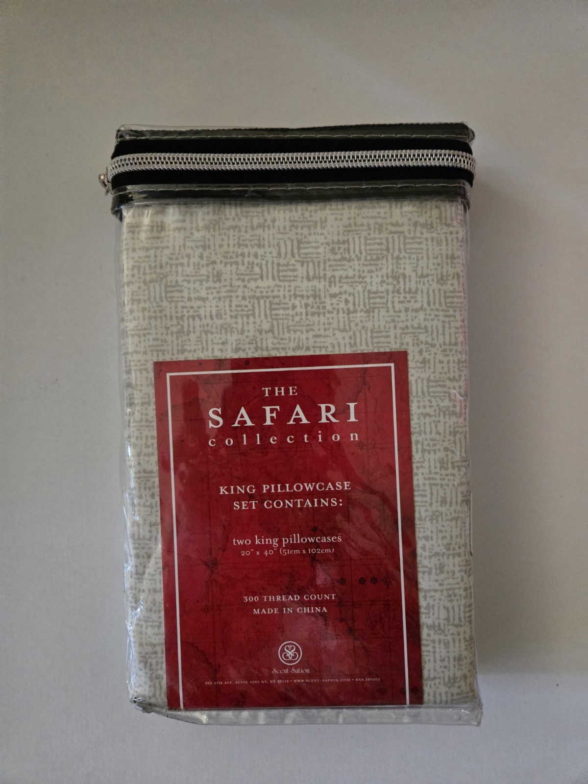 Safari Collection King Pillowcases (300 Thread Count) 100% Cotton! Nice!