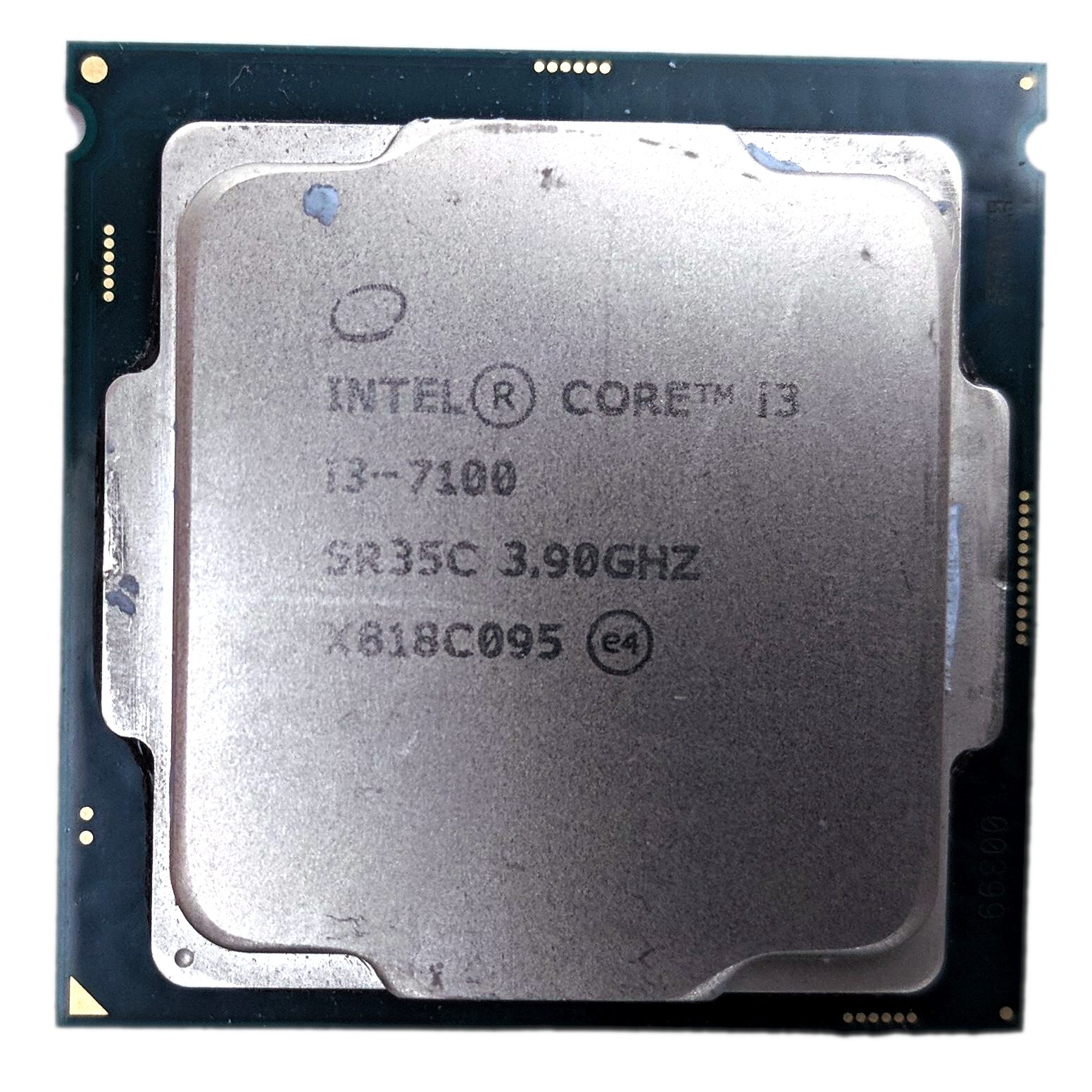 Lot of 10 Intel Core i3-7100 3.90GHz 3MB Dual-Core LGA 1151 Processor CPU SR35C