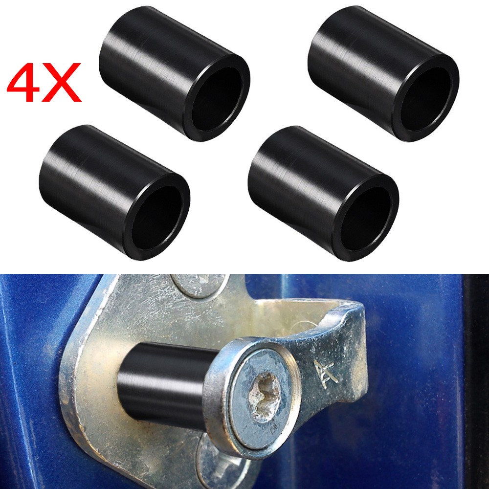 4pcs Door Striker Bushing POM Bushings Kit For Ford F150 F250 F350 LTD 1980-1996