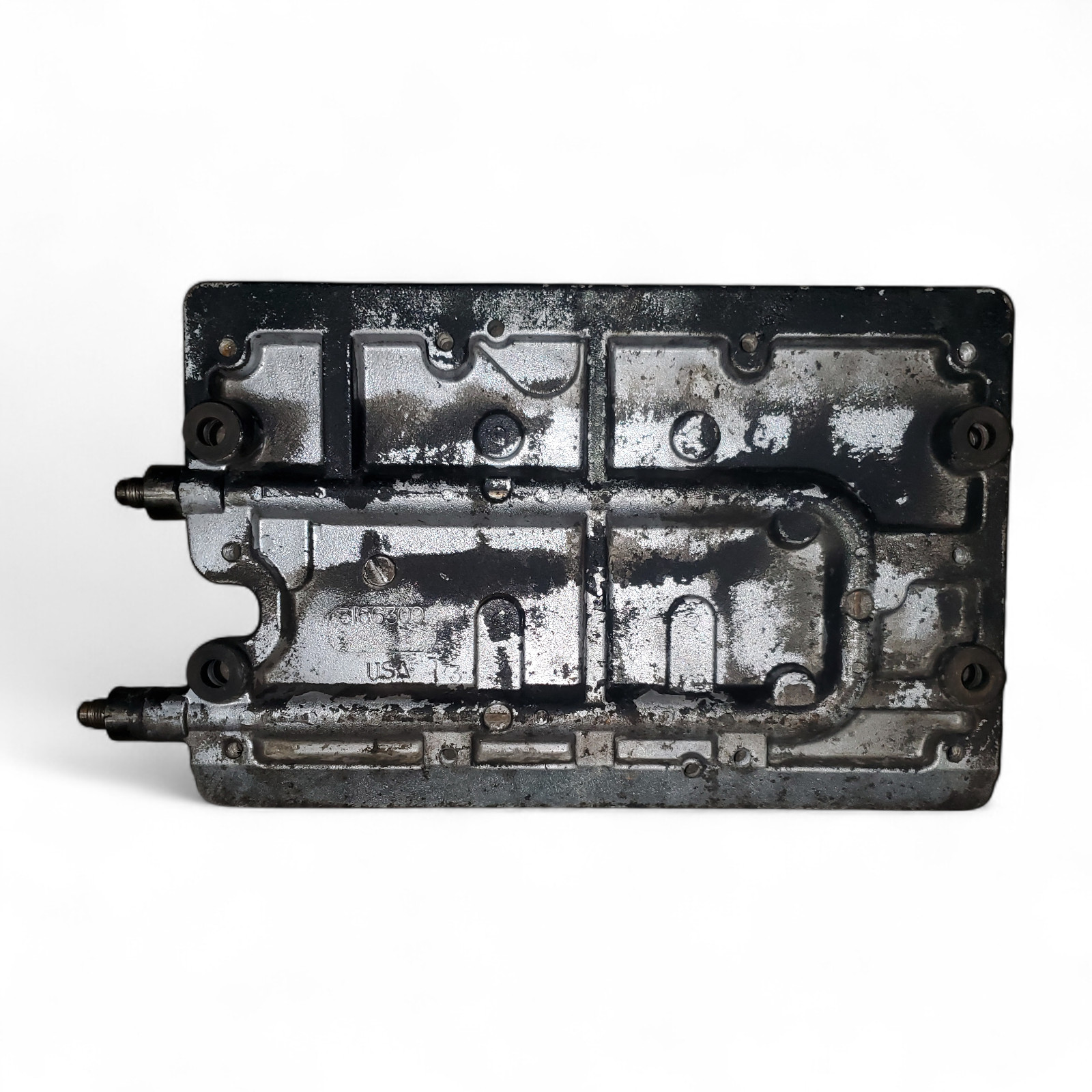 Used Cummins ISM ECM Cooling Plate - 3166309