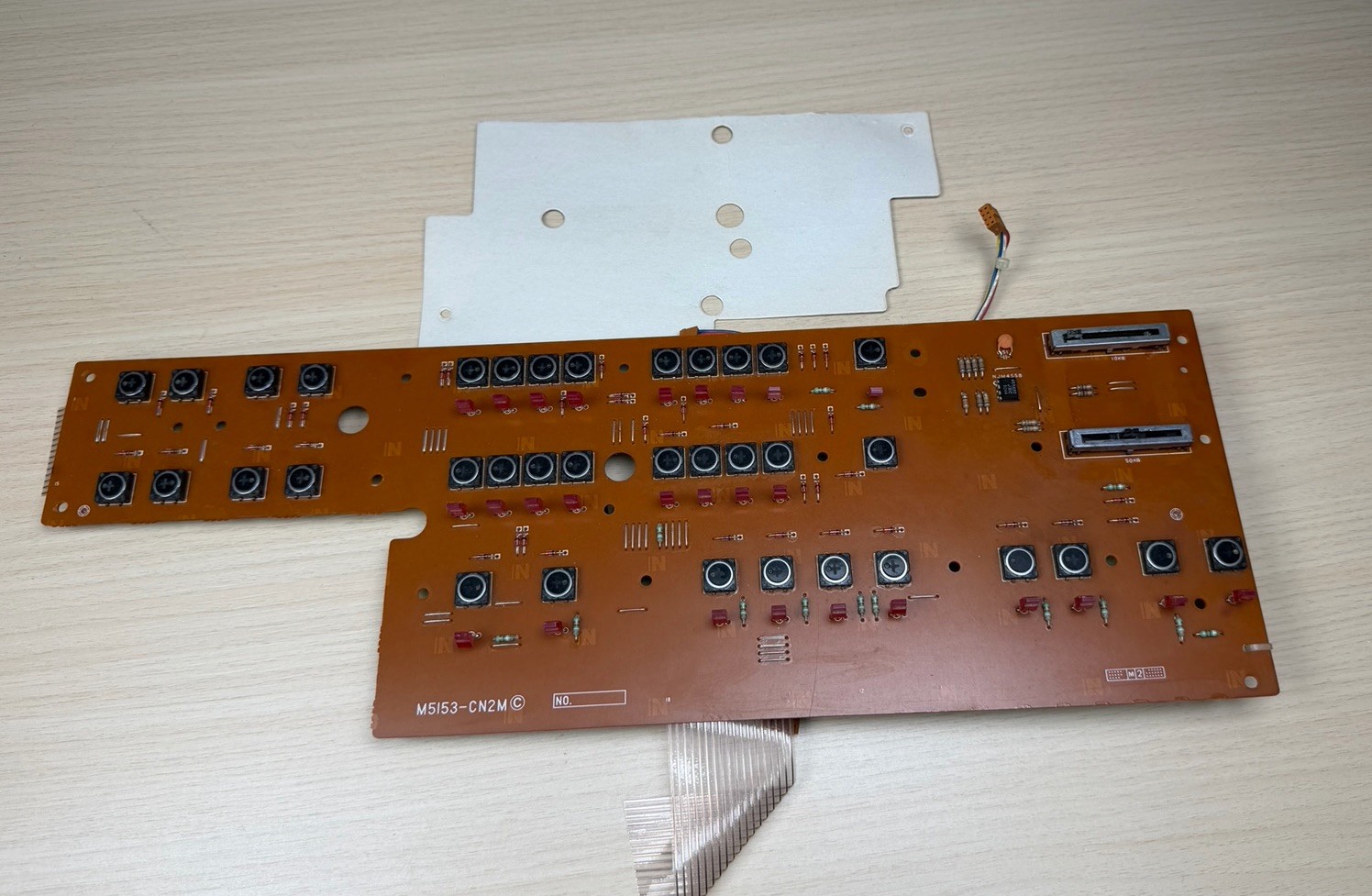 casio keyboard cz-5000 M5153 CN2M Circuit Board Part