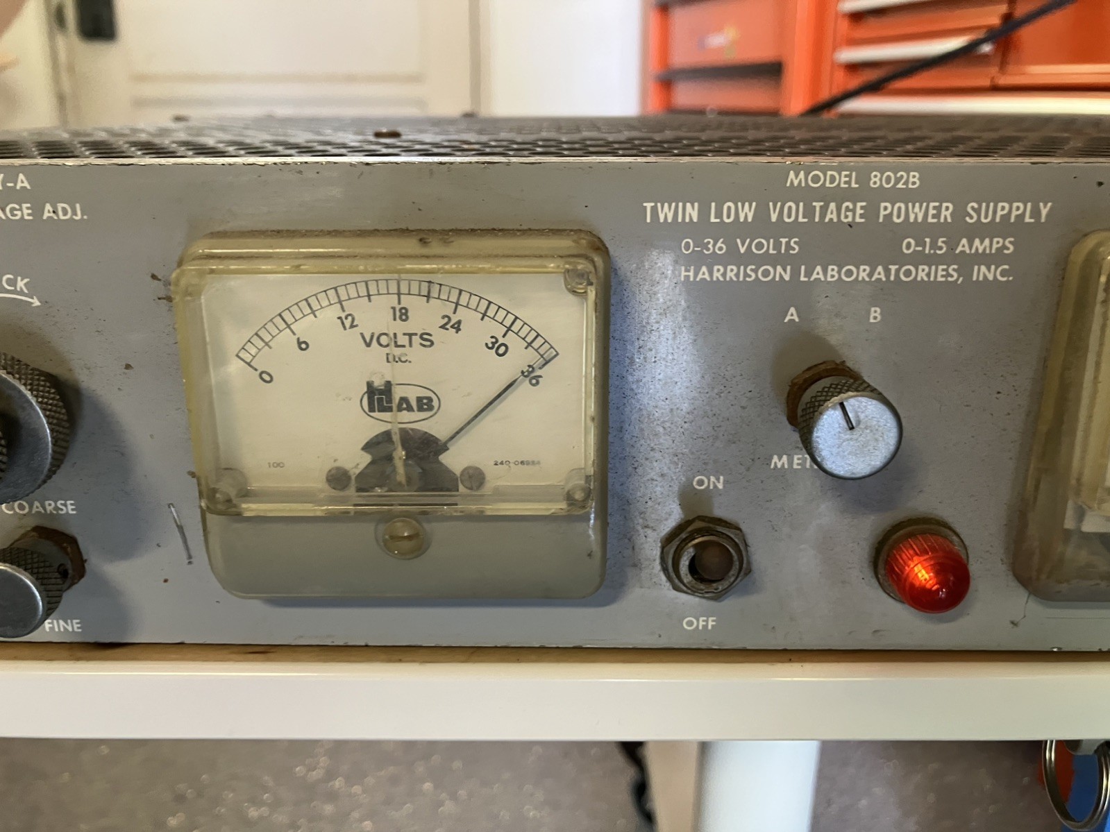 Harrison Laboratories 802B Twin Low Voltage Power Supply