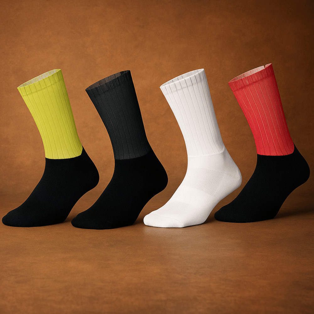 Sports Socks Anti-Slip Breathable Silicone Tube Socks Professional Deodorant US